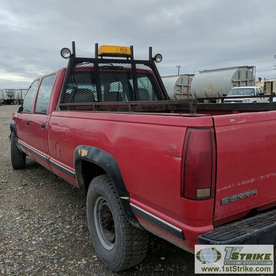 2000 GMC SIERRA 3500, 6.5L DIESEL, 4X4, CREW CAB, LONG BED