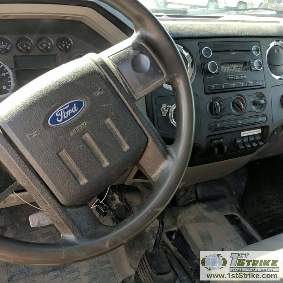 2010 FORD F-250 SUPERDUTY XLT, 6.4L POWERSTROKE DIESEL, 4X4, CREW CAB, SHORT BED