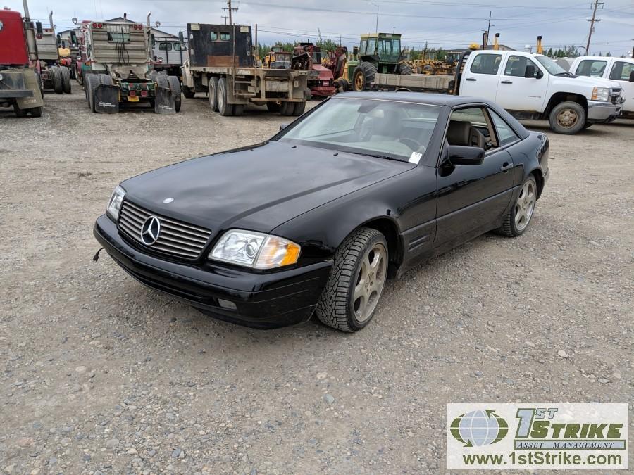 1998 MERCEDES SL600, V-12, REMOVEABLE HARDTOP