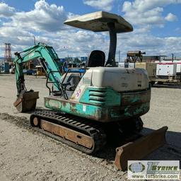 MINI EXCAVATOR, IHI J35, THUMB, ISUZU DIESEL ENGINE, UPDATED UNDER CARRIAGE: TRACKS, IDLER ARMS, AND