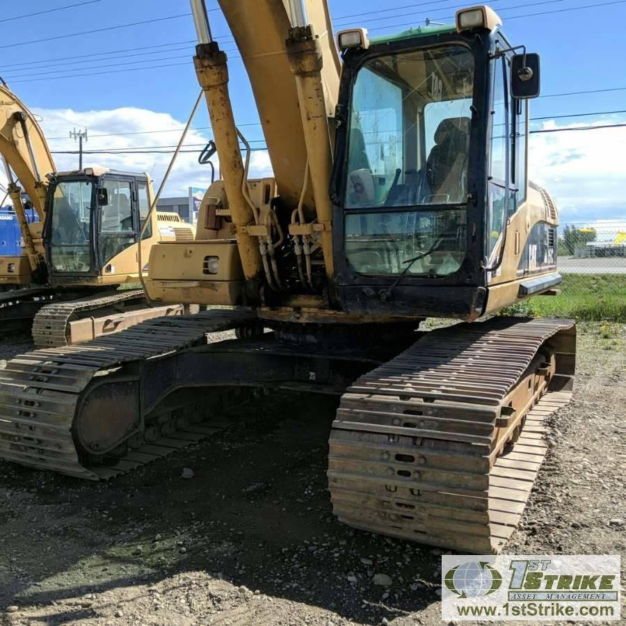 EXCAVATOR, 2002 CATERPILLAR 325CL, WBM TOOTHED BUCKET WITH THUMB, PUSH BLADE, QUICK CONNECT, EROPS