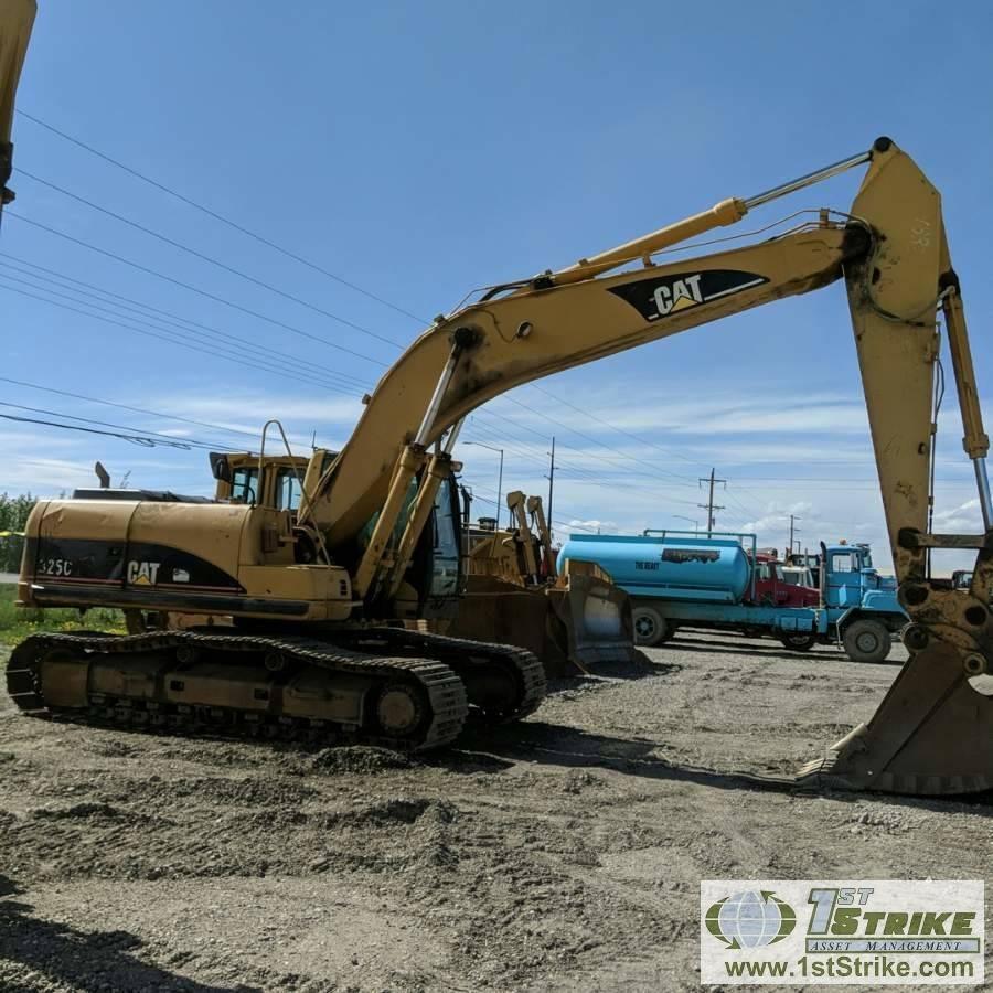 EXCAVATOR, 2002 CATERPILLAR 325CL, WBM TOOTHED BUCKET WITH THUMB, PUSH BLADE, QUICK CONNECT, EROPS