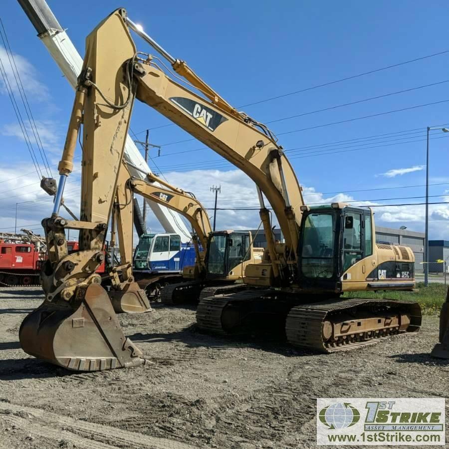 EXCAVATOR, 2002 CATERPILLAR 325CL, WBM TOOTHED BUCKET WITH THUMB, PUSH BLADE, QUICK CONNECT, EROPS