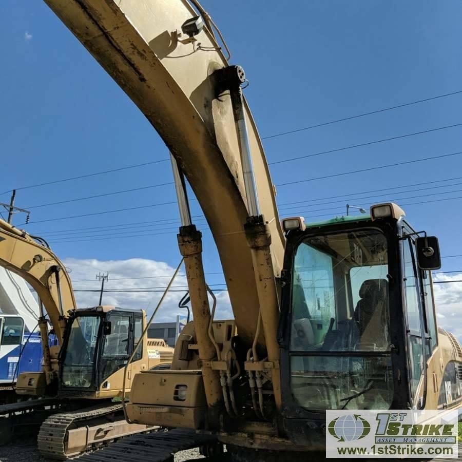 EXCAVATOR, 2002 CATERPILLAR 325CL, WBM TOOTHED BUCKET WITH THUMB, PUSH BLADE, QUICK CONNECT, EROPS