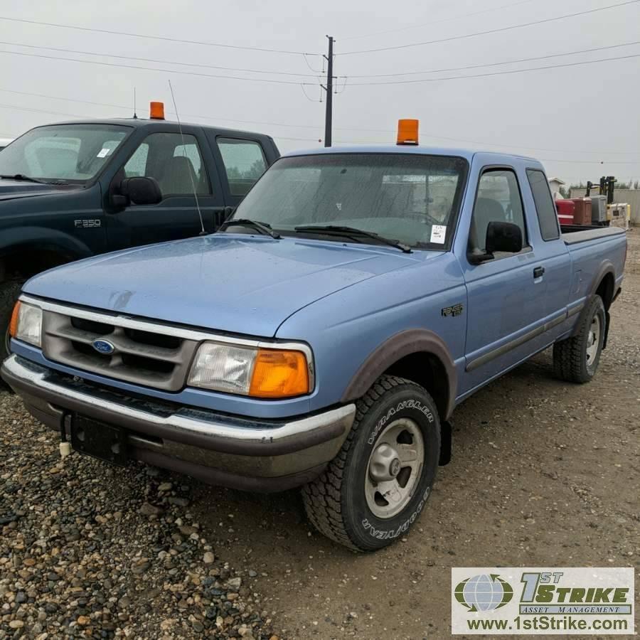 1997 FORD RANGER XLT, 4.0L GAS, 4X4, EXTENDED CAB