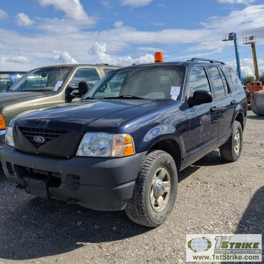 2003 FORD EXPLORER XPL, 4.0L GAS ENGINE, 4X4, 4-DOOR