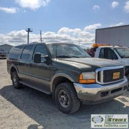 2000 FORD EXCURSION LIMITED, 6.8L TRITON, 4X4