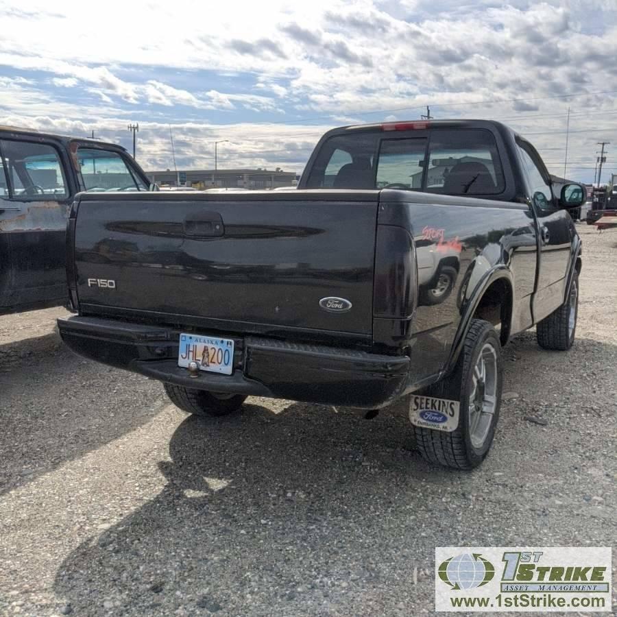 2003 FORD F-150 SPORT, 4.2L V6, 5-SPEED MANUAL TRANSMISSION, 4X4, SINGLE CAB, SHORT BED. RECONSTRUCT