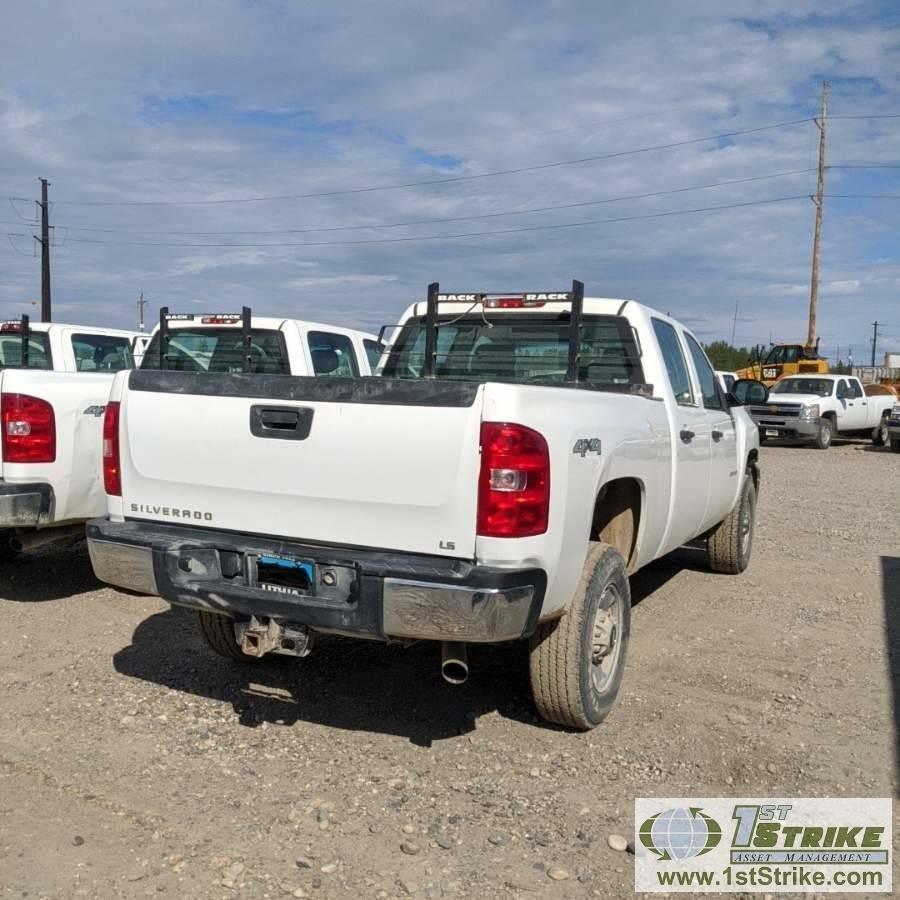 2014 CHEVROLET SILVERADO 2500HD,6.0L VORTEC GAS, 4X4, CREW CAB, SHORT BED