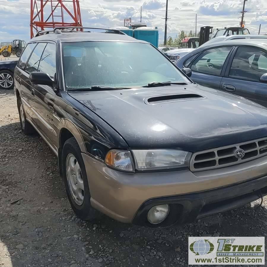 1999  SUBARU OUTBACK LEGACY LIMITED, 2.5L GAS, AUTO TRANS, AWD, 4 DOOR, WAGON. RECONSTRUCTED TITLE