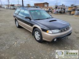 1999  SUBARU OUTBACK LEGACY LIMITED, 2.5L GAS, AUTO TRANS, AWD, 4 DOOR, WAGON. RECONSTRUCTED TITLE