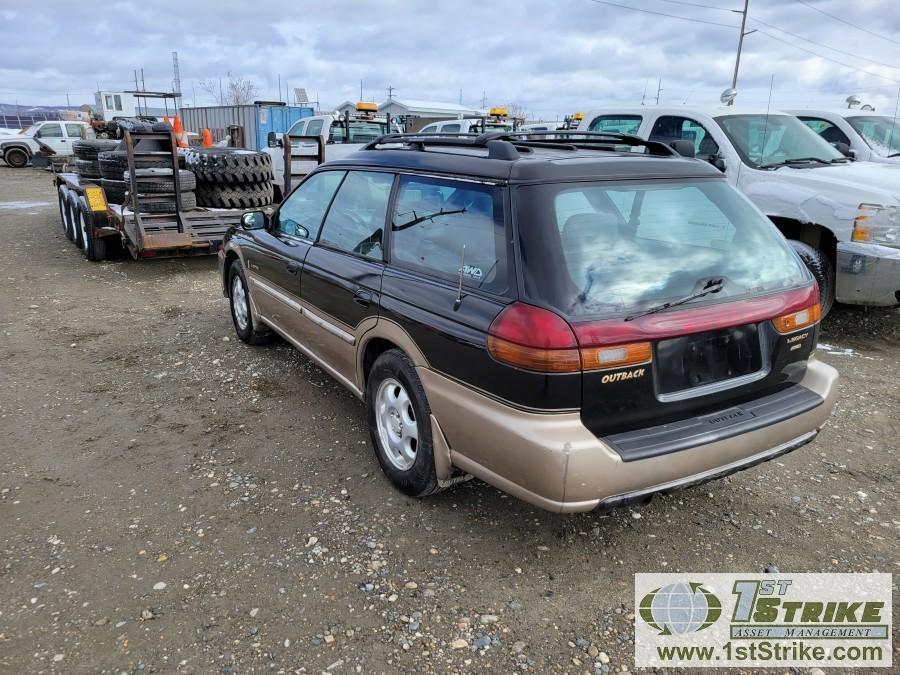 1999  SUBARU OUTBACK LEGACY LIMITED, 2.5L GAS, AUTO TRANS, AWD, 4 DOOR, WAGON. RECONSTRUCTED TITLE