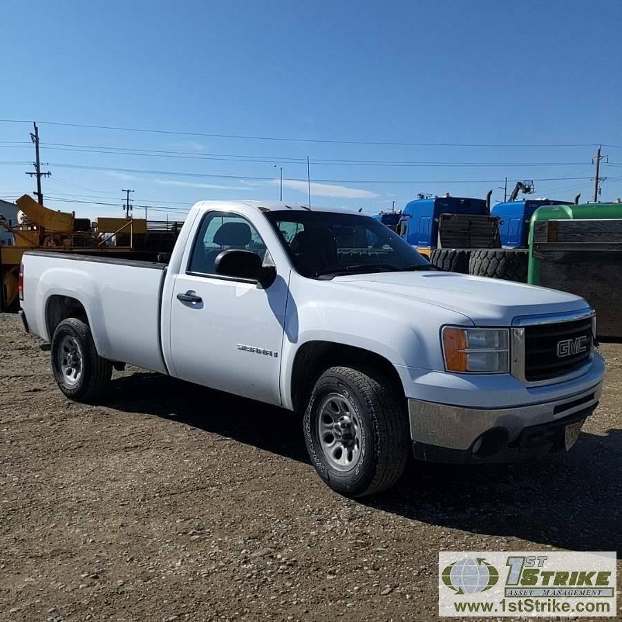 2009 GMC SIERRA SL, 4.8L VORTEC GAS, 4X4, STANDARD CAB, LONG BED