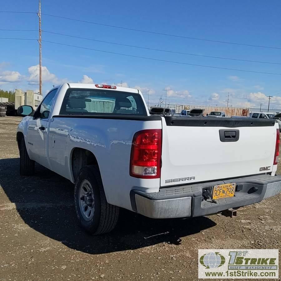 2009 GMC SIERRA SL, 4.8L VORTEC GAS, 4X4, STANDARD CAB, LONG BED