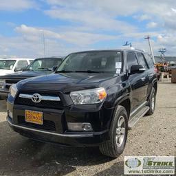 2011 TOYOTA 4-RUNNER SR5, 4.0L GAS, 4X4