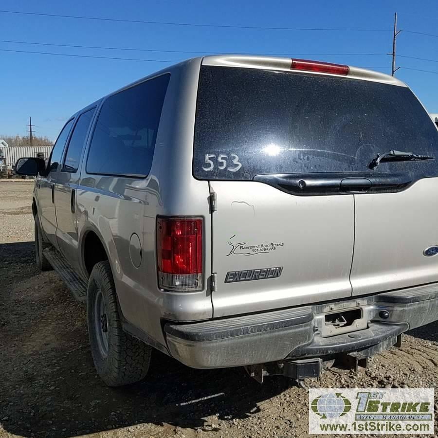 2004 FORD EXCURSION, 6.8L TRITON, 4X4