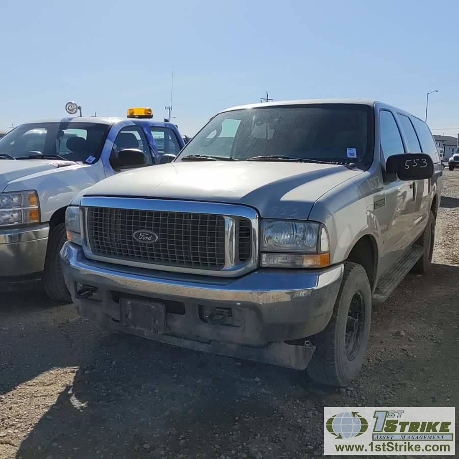 2004 FORD EXCURSION, 6.8L TRITON, 4X4