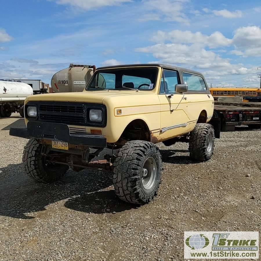 1980 INTERNATIONAL SCOUT, 345 ENGINE, MANUAL TRANS, 4X4, 2-DOOR