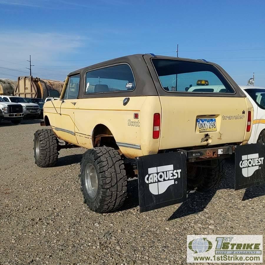 1980 INTERNATIONAL SCOUT, 345 ENGINE, MANUAL TRANS, 4X4, 2-DOOR