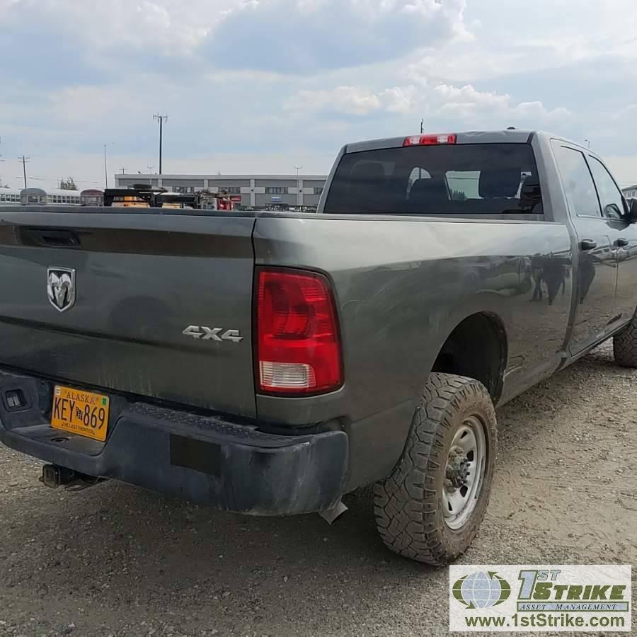 2011 DODGE RAM 2500, 5.7L HEMI, 4X4, CREW CAB, LONG BED. UNKNOWN MECHANICAL PROBLEMS