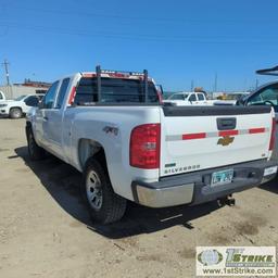 2010 CHEVROLET SILVERADO 1500 LS, 4.8L VORTEC, 4X4, EXTENDED CAB, SHORT BED