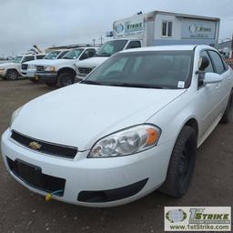 2012 CHEVROLET IMPALA, 3.6L GAS, FWD, 4-DOOR