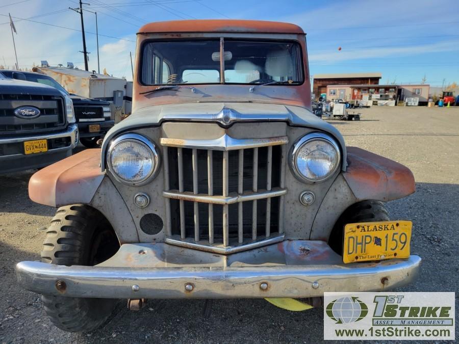 1959 JEEP WILLYS, 226 HURRICANE, 4X4, 2-DOOR WAGON. UNKNOWN MECHANICAL PROBLEMS. OWNER STATES: WAS R