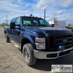 2010 FORD F-350 SUPERDUTY XL, 5.4L TRITON, 4X4, CREW CAB, LONG BED