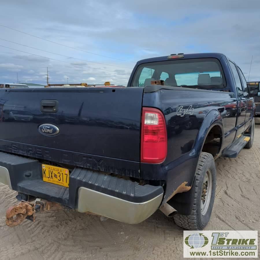 2010 FORD F-350 SUPERDUTY XL, 5.4L TRITON, 4X4, CREW CAB, LONG BED