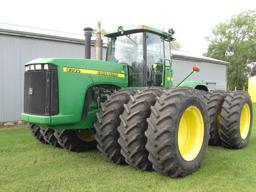 JD 9300 4WD Tractor w/Triples