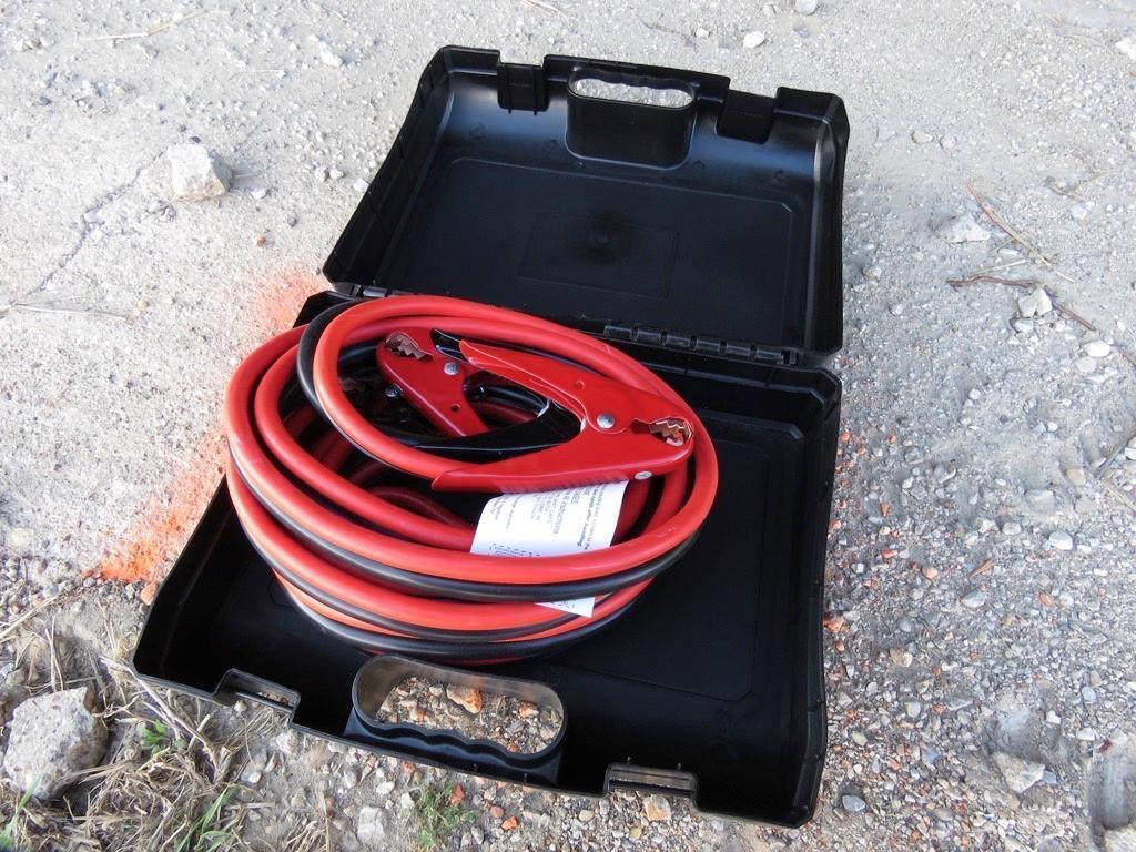 NEW 25FT. 800AMP EXTRA HD BOOSTER CABLES NEW SUPPORT EQUIPMENT