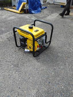 NEW STANLEY 7HP NON-SUBMERSIBLE 2IN. DISPLACEMENT WATER PUMP NEW SUPPORT EQUIPMENT