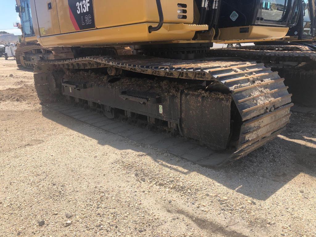 UNUSED CAT 313FL HYDRAULIC EXCAVATOR powered by Cat diesel engine, equipped with Cab, air, rear came