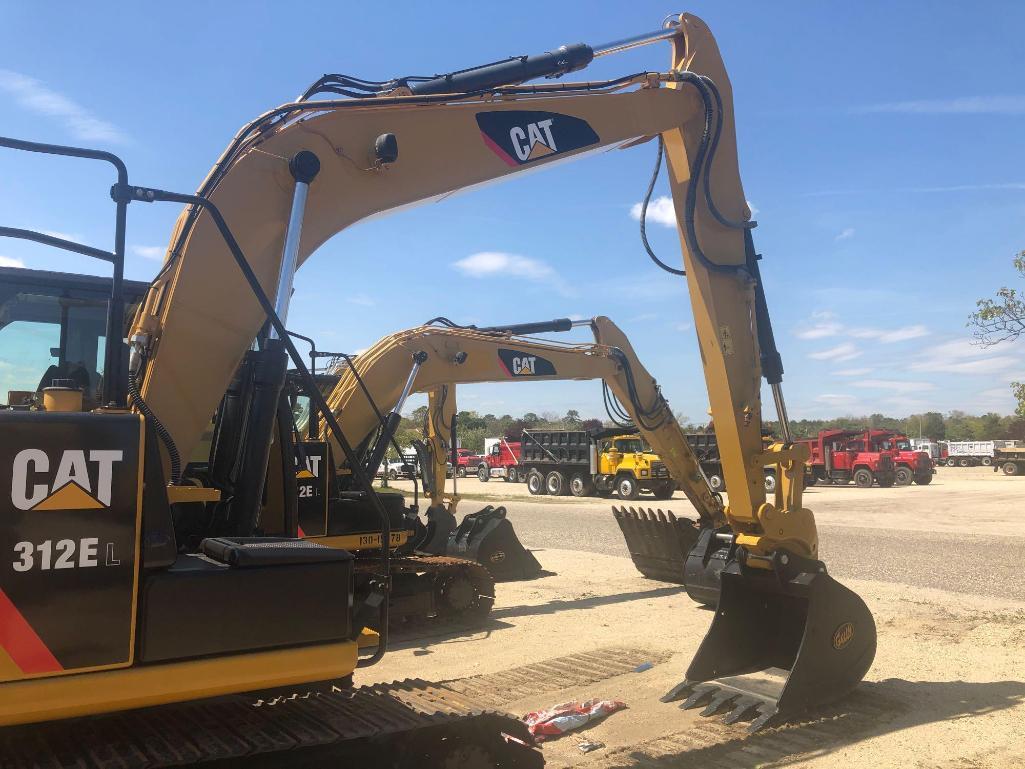 2015 CAT 312E HYDRAULIC EXCAVATOR powered by Cat diesel engine, equipped with Cab, air, heat, rearvi