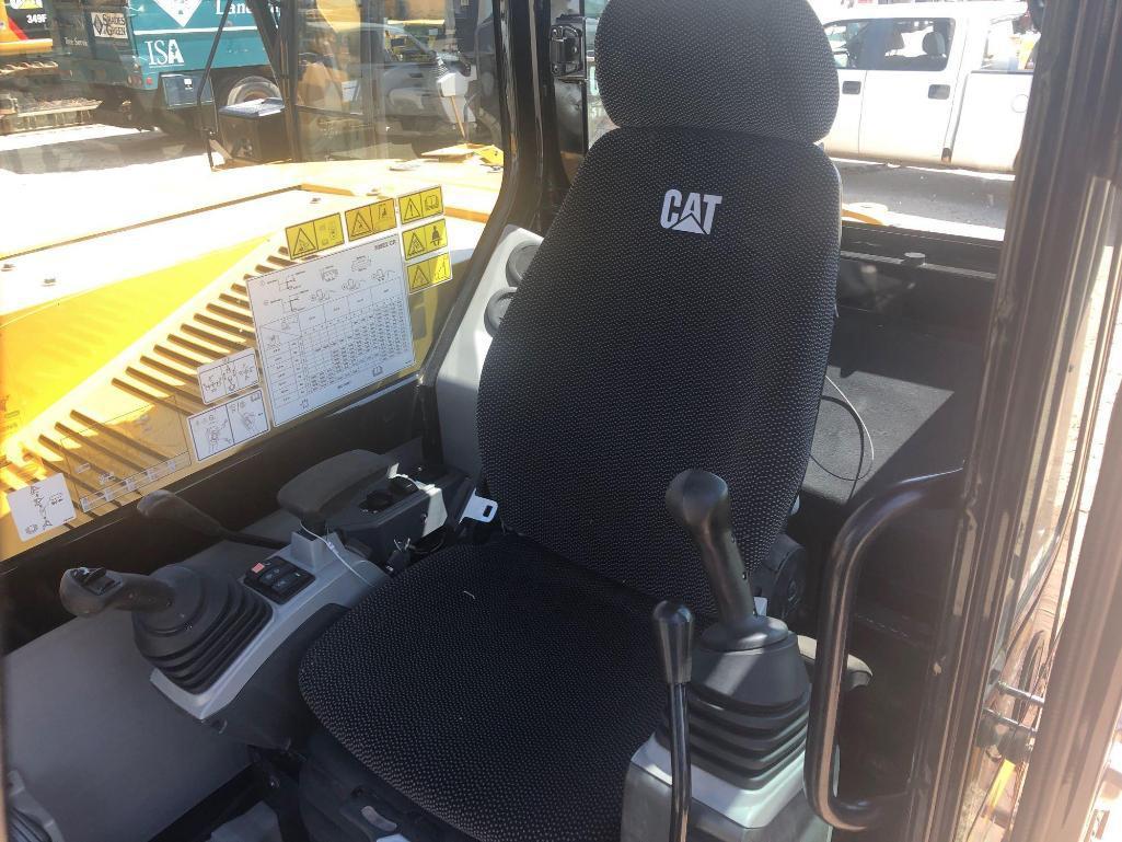 2017 CAT 308E2CR HYDRAULIC EXCAVATOR powered by Cat diesel engine, equipped with Cab, air, heat, fm