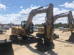 2017 CAT 308E2CR HYDRAULIC EXCAVATOR powered by Cat diesel engine, equipped with Cab, air, heat, fm