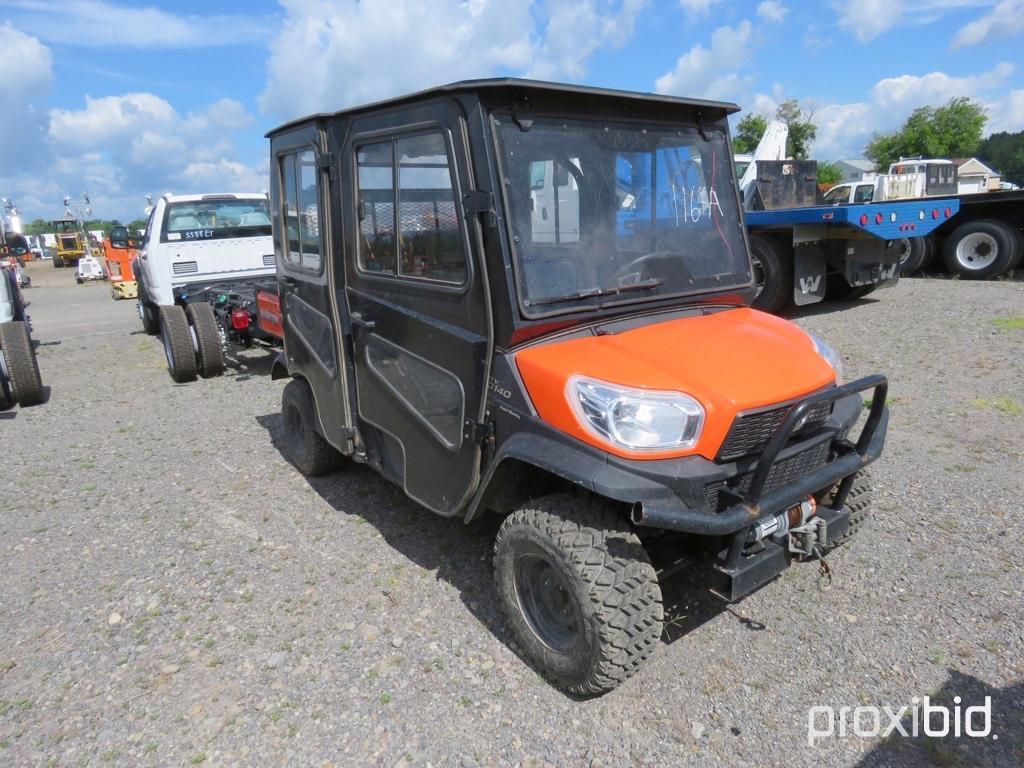 2018 KUBOTA RTVX1140C UTILITY VEHICLE 4x4, powered by Kubota diesel engine, equipped with EROPS, hea