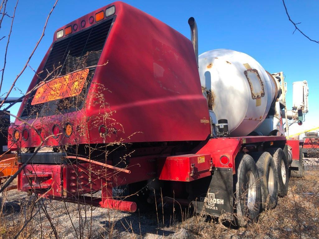 2008 OSHKOSH S-2346 CONCRETE MIXER TRUCK VN:103021 6x6, powered by Cummins ISM diesel engine, equipp