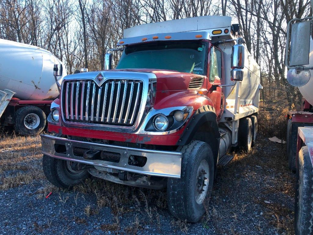 2014 INTERNATIONAL 7600SFA DUMP TRUCK VN:J54459 powered by Maxxforce 13 diesel engine, equipped with