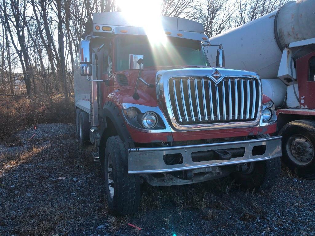 2014 INTERNATIONAL 7600SFA DUMP TRUCK VN:J54459 powered by Maxxforce 13 diesel engine, equipped with