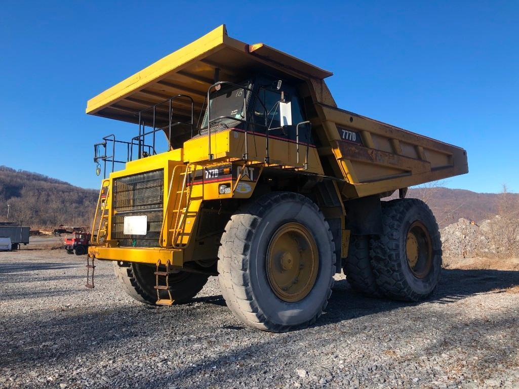 2000 CAT 777D STRAIGHT FRAME HAUL TRUCK SN:AGC00195 powered by Cat 3508 diesel engine, equipped with