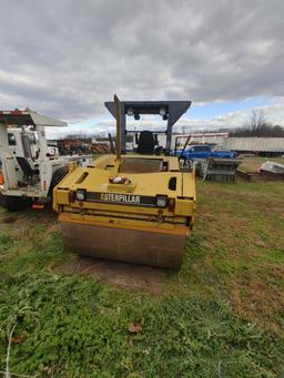 2005 CAT CB534DWX ASPHALT ROLLER SN:EAA00396 powered by Cat 3054C diesel engine, equipped with OROPS