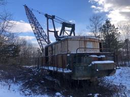 1959 BUCYRUS-ERIE 71-B DRAGLINE SN:120704 powered by Detroit diesel engine, equipped with Cab, fairl