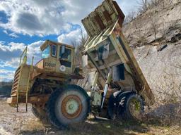 1982 EUCLID 302LD STRAIGHT FRAME HAUL TRUCK SN:71791 powered by Cummins 1710 diesel engine, 24.00R33