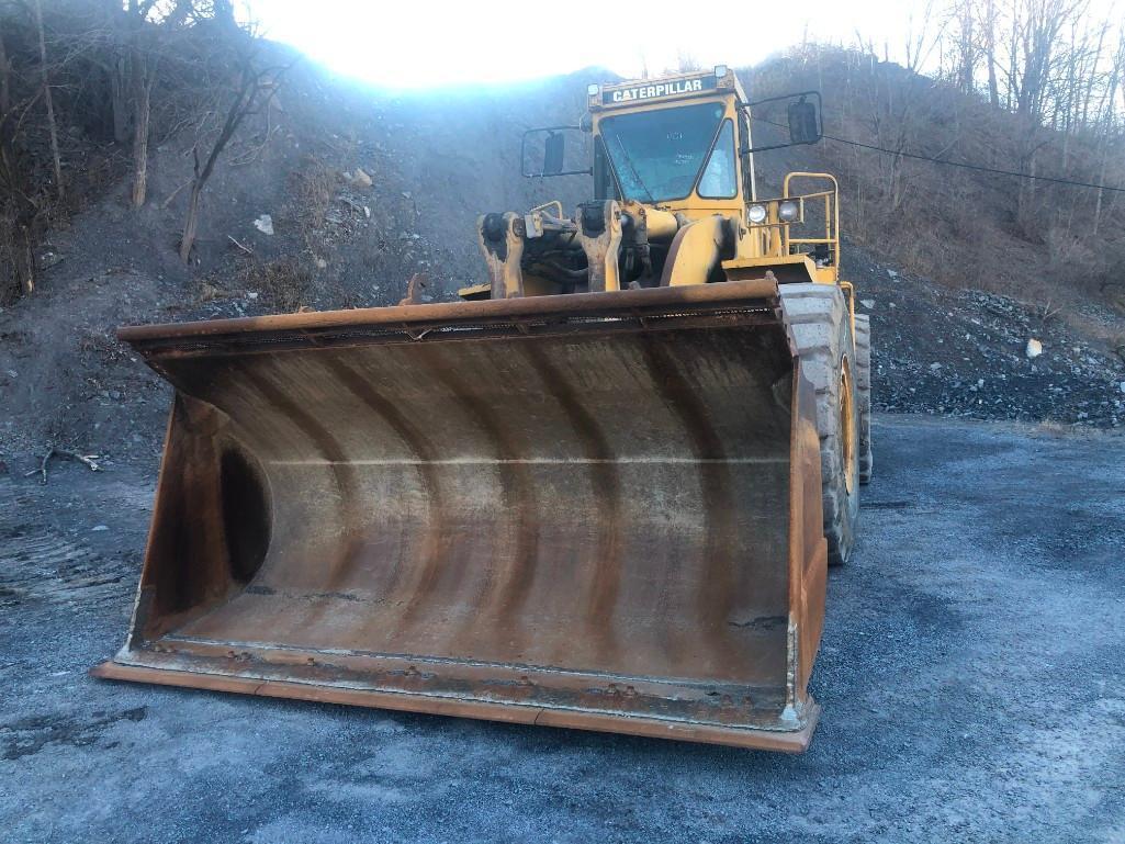 1988 CAT 988B RUBBER TIRED LOADER SN:50W09131 powered by Cat 3408 diesel engine, equipped with EROPS