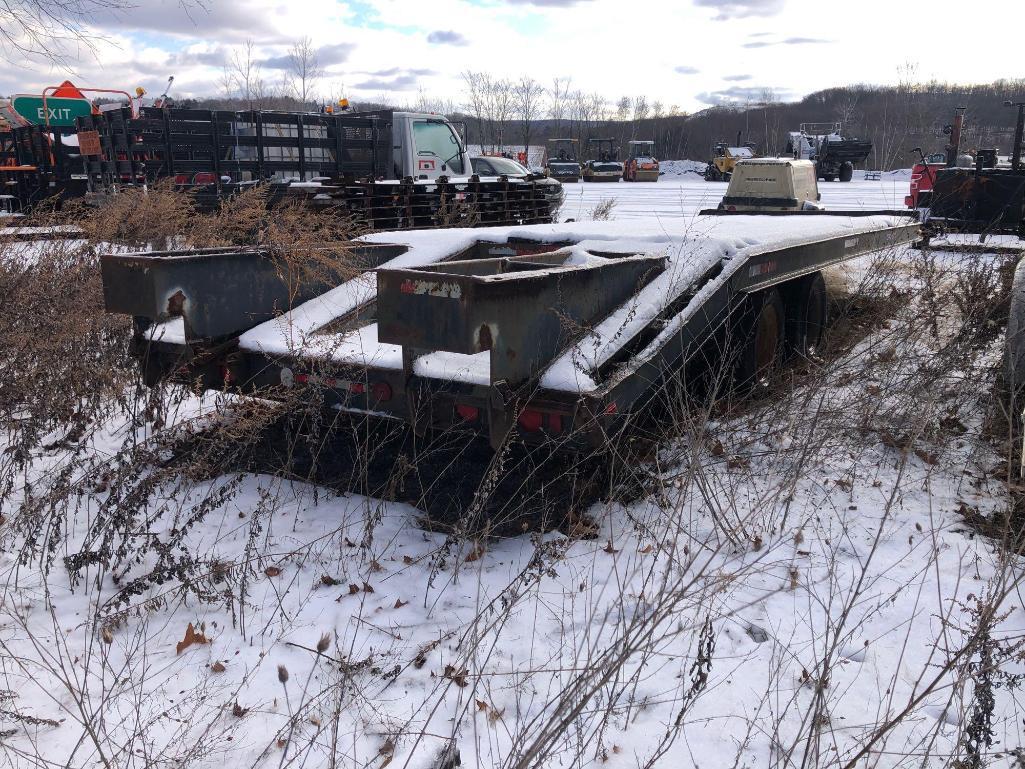 1985...TRAILKING TK20-2400 TAGALONG TRAILER VN:105101 equipped with 96in. x 19ft. deck, 5ft. beavert