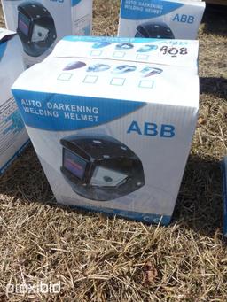 NEW AUTO DARKENING WELDING HELMET NEW SUPPORT EQUIPMENT