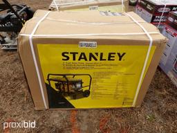 NEW STANLEY ST3TWPLT 3IN. TRASH PUMP NEW SUPPORT EQUIPMENT powered by Lifan gas engine, 13hp, equipp