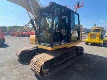 2020 CAT 313 HYDRAULIC EXCAVATOR SN:JHR00360 powered by Cat diesel engine, equipped with Cab, air,