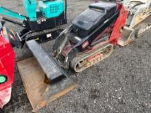 TORO TX525 DINGO MINI TRACK LOADER SN:313000166 powered by diesel engine, equipped with auxiliary